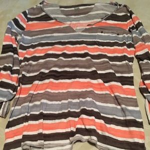 A.n.a. striped casual shirt